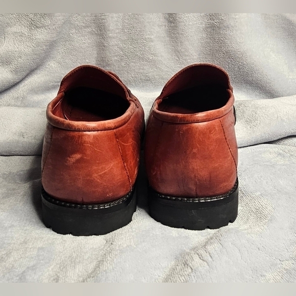 Cole Haan Country Edition Womens Slip On Red Driving Leather Loafers Size 8.5 - Picture 7 of 7